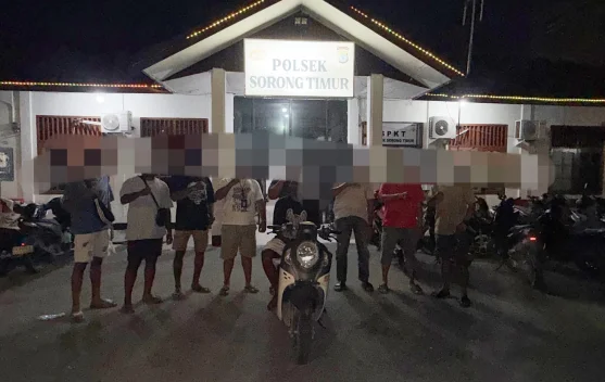 Tim Paniki Polsek Sorong Timur Tangkap Pelaku Curanmor