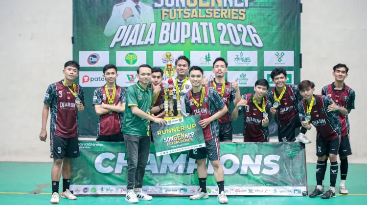 Tailonk FC Pamekasan Juara Songennep Futsal Series Piala Bupati 2026