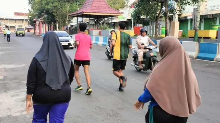 Ramadan Hari Pertama, Warga Tetap Semangat Berolahraga