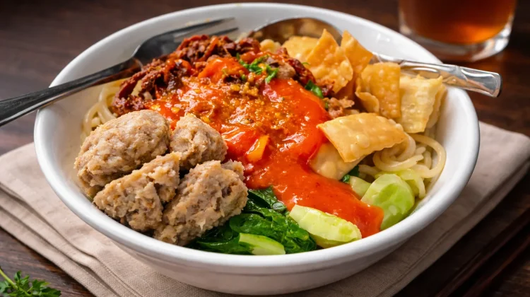 Mie Ayam Bakso Lengkapi Ragam Takjil Ramadhan