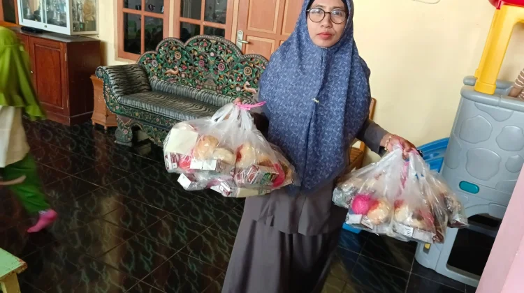 Menu MBG Kering Ganda Warnai Keceriaan Siswa PAUD