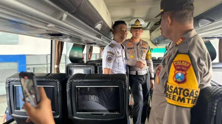 Jelang Arus Mudik, Satpel Terminal Sumenep Optimalkan Pengecekan Bus
