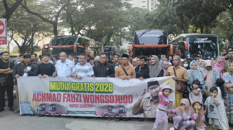 Ratusan Orang Ikuti Mudik Gratis Pemkab Sumenep