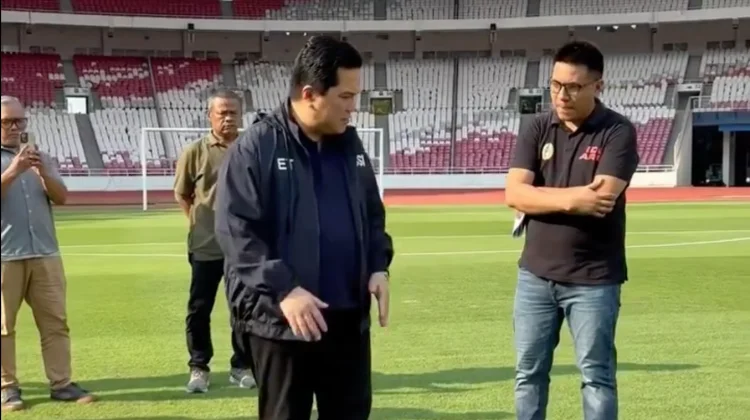 Erick Thohir Tinjau Kesiapan SUGBK untuk Gelar Pertandingan FIFA Series 2026