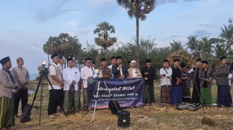 Hilal Tidak Terlihat, Kemenag Sumenep Imbau Tunggu Putusan Menag Pusat