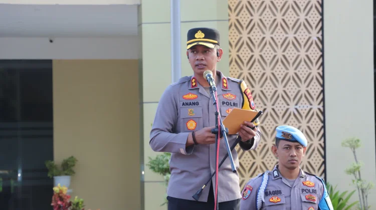 Polres Sumenep Gelar Apel Pengamanan Malam Takbiran