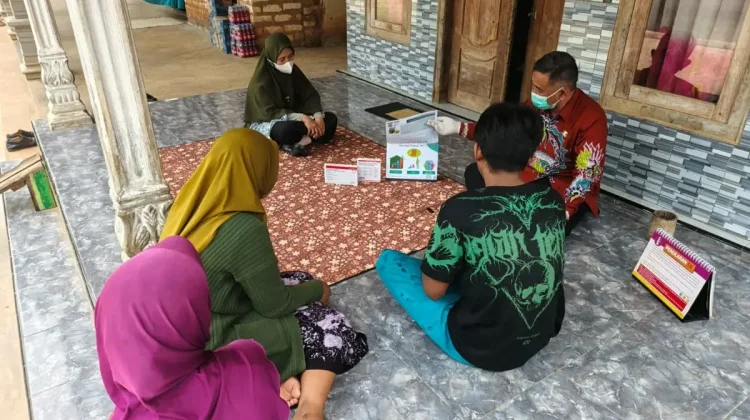 Puskesmas Manding Lakukan Investigasi Kontak guna Putus Mata Rantai Tuberkulosi
