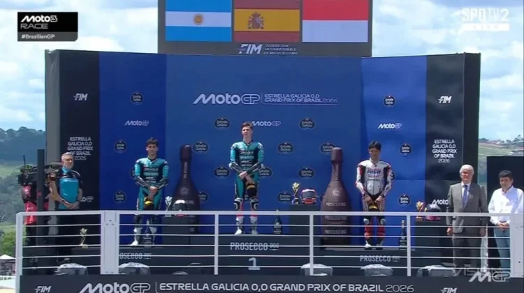Veda Catat Sejarah Podium Ketiga Moto3 Brasil