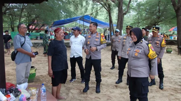 Kapolres Sumenep Pantau Kesiapan Pengamanan Destinasi Wisata