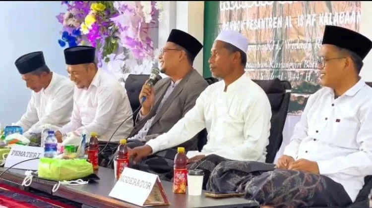 Pondok Pesantren Al-Is’af Kalabaan Perkuat Silaturahmi lewat Halal Bi Halal