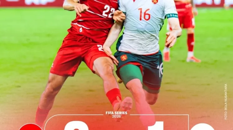 Indonesia Tertinggal 0-1 Atas Bulgaria Melalui Tendangan Penalti