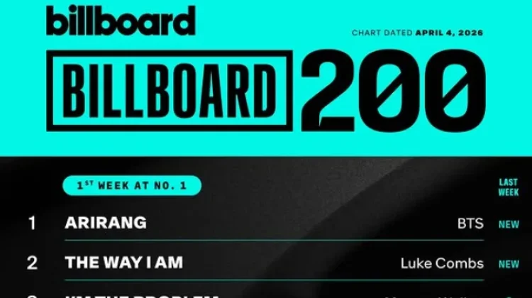 BTS Puncaki Billboard 200 dengan Single ARIRANG yang Cetak Rekor Baru