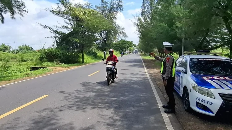 Satlantas Sumenep Patroli Antisipasi Laka