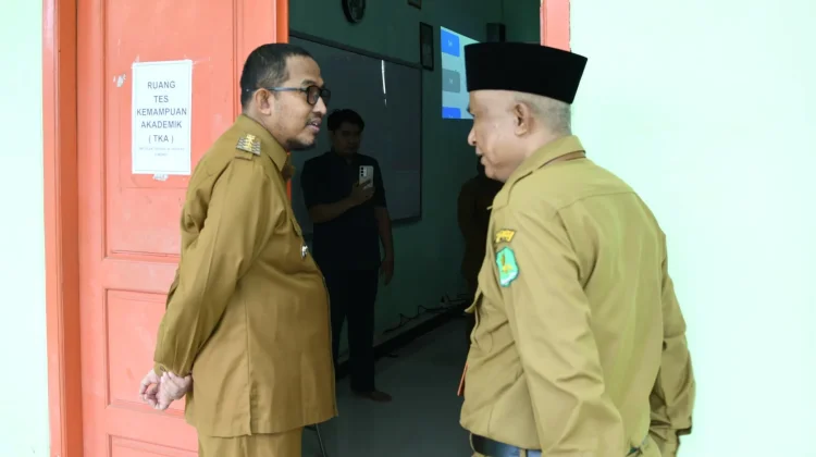 Bupati Sumenep Tinjau TKA, Pastikan Berjalan Lancar