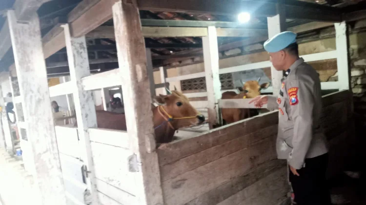 Polisi Batuputih Cek Ternak Warga Dukung Ketahanan Pangan