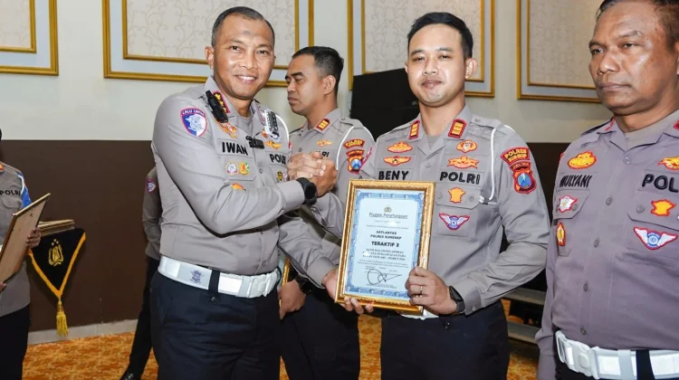 Kinerja Satlantas Sumenep Diapresiasi Polda Jatim