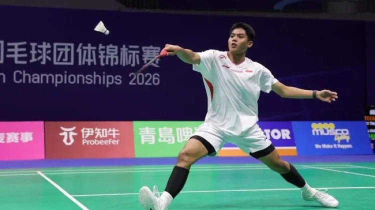 Langkah Moh Zaki Ubaidillah Terhenti di Badminton Asia Championships 2026