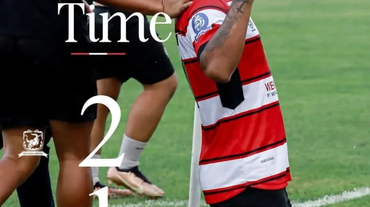 Babak Kedua, Madura United Bungkam Perlawanan Persik Kediri 2-1