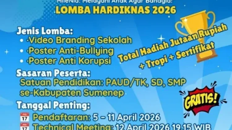 IGI Sumenep Akan Gelar Lomba Kreatif dalam Rangka Hardiknas