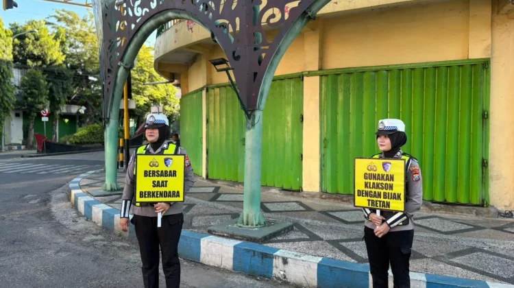 Satlantas Sumenep Kampanyekan Tertib Lalu Lintas