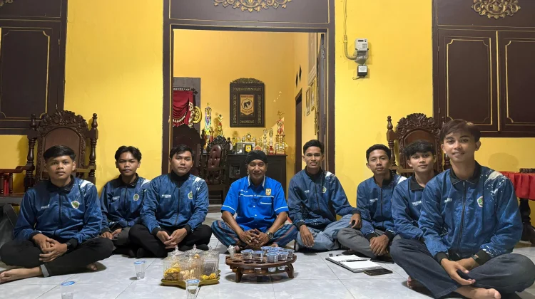 Mahasiswa UPI Sumenep Observasi Permainan Tradisional ke PSN Perisai Putih