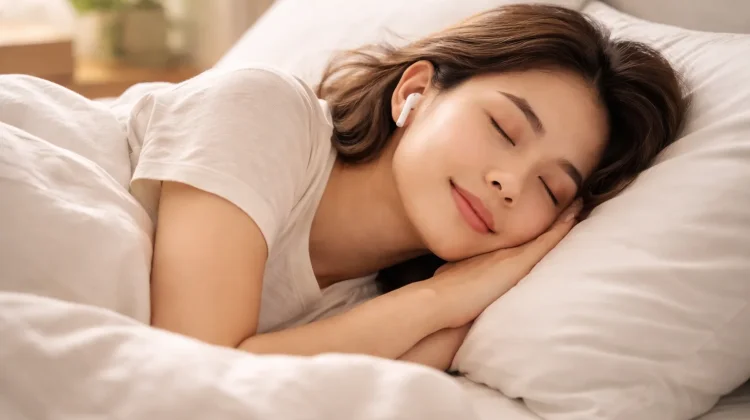 Tidur Lebih Nyenyak dengan Earbud. Aman atau Tidak ?