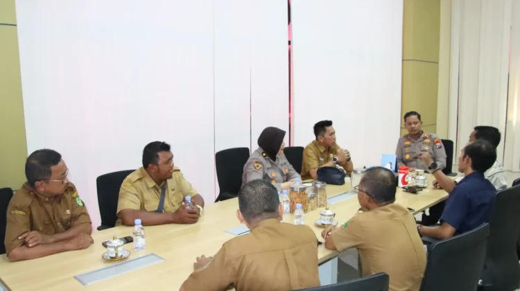 Polres Sumenep Gelar Rakor Bersama Instansi Terkait Isu Kelangkaan BBM dan Sembak