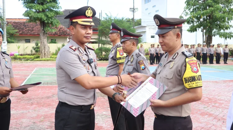 Polres Sumenep Apresiasi Anggota Berprestasi