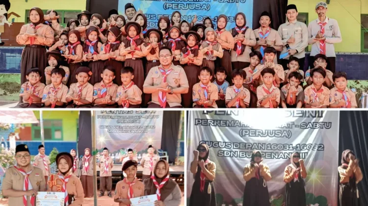 Pangkalan SDN Bunpenang III Gelar Perjusa (Pramuka jumat - Sabtu)