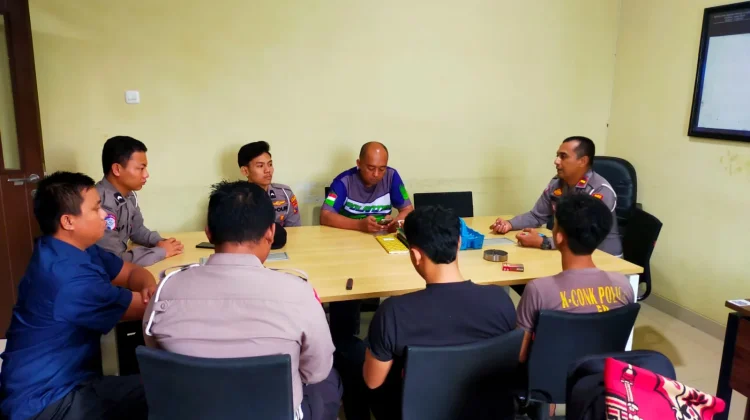 Satlantas Sumenep Tekankan Disiplin Anggota