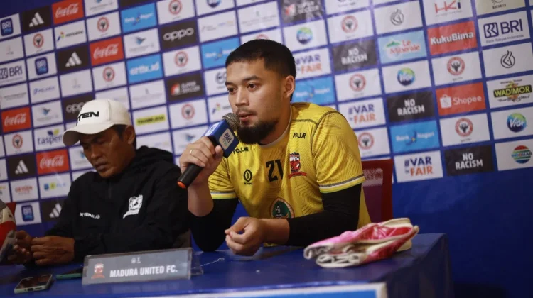 Madura United Siap Hadapi Semen Padang, Diky Indrayana Targetkan Kemenangan