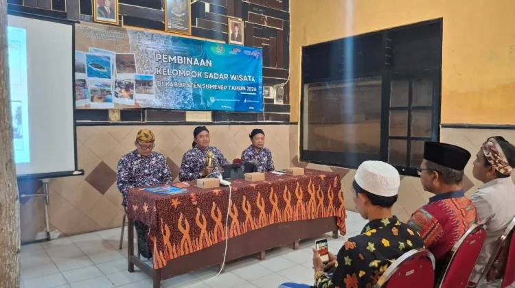 Disbudporapar Sumenep Perkuat Kelembagaan Pokdarwis