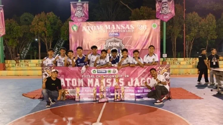 MTsN 1 dan SDN Pajagalan 1 Jawara Turnamen Futsal Atom Mansas 2026