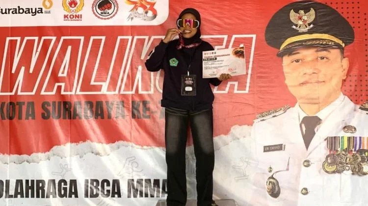 Mahasiswi UPI Sumenep Juara 2 IBCA MMA Jatim Piala Wali Kota Surabaya