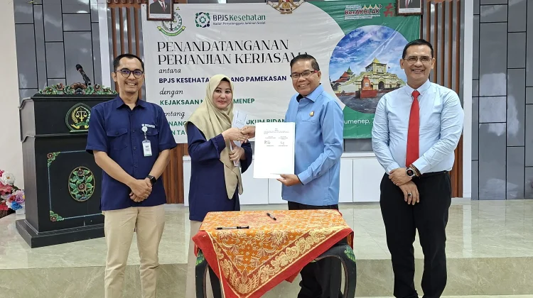 BPJS Kesehatan dan Kejari Sumenep Perpanjang Kerja Sama Pengawasan Kepatuhan