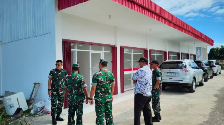 Kasiter Kasrem Sidak Koperasi Merah Putih dan Jembatan Perintis di Sumenep