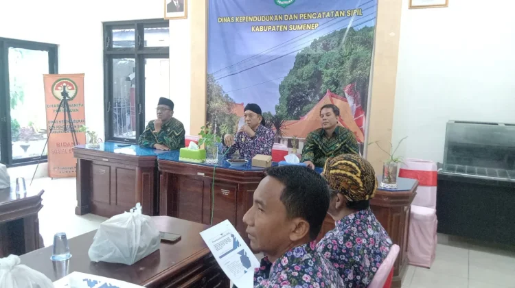 Disdukcapil Sumenep Bahas Sinergi Adminduk dan Putusan Pengadilan Agama