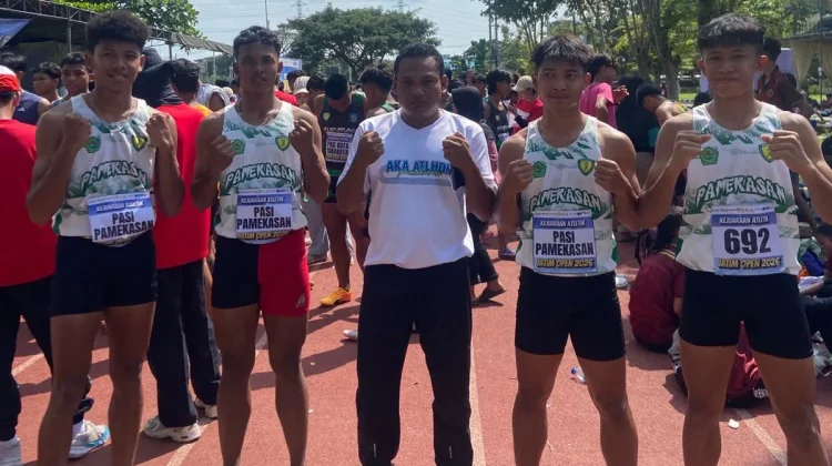 PASI Pamekasan Raih Lima Medali di Kejuaraan Atletik Jatim Terbuka 2026