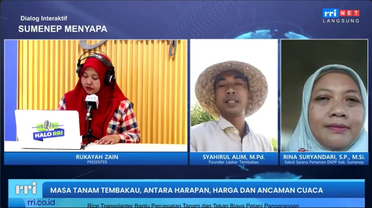 DKPP Sumenep Pastikan Dukungan Sarana Tembakau Hadapi Musim Tanam