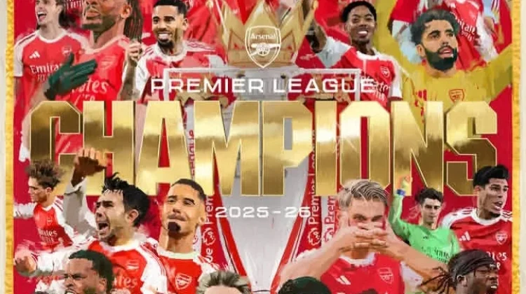 Penantian gelar 22 tahun klub Arsenal Juara Liga Inggris, Fans Arsenal bergembira