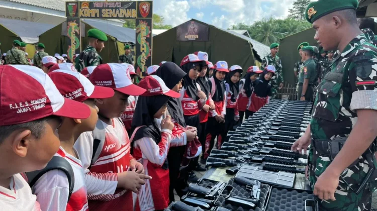 Tidak Sekadar Study Visit, Siswa FIES Dapat Pengalaman Langka di Yonif TP 931/KJ