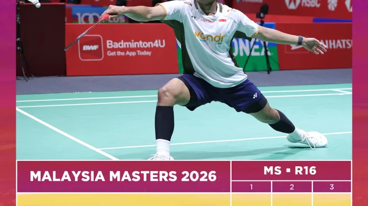 Ubed  Kalahkan Korsel di Malaysia Masters 2026