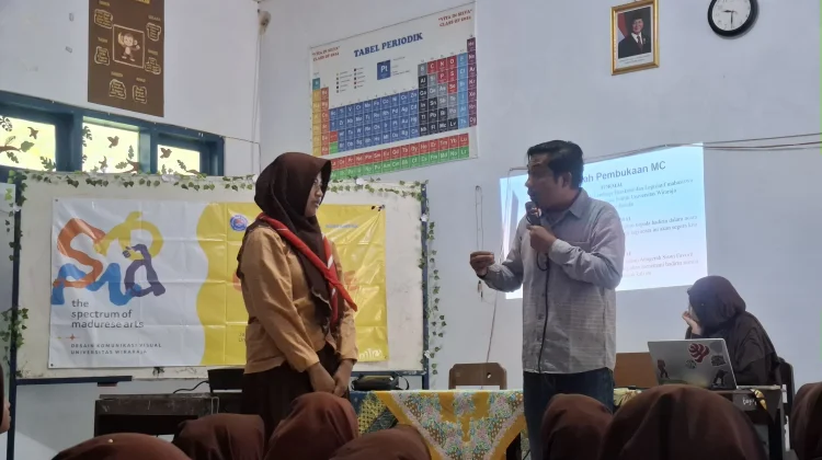 SMA Terpadu Insan Hanifa Ganding Antusias Sambut SOMA Creative Road Show