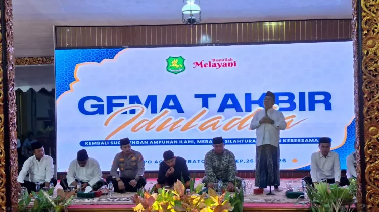 Bupati Sumenep Hadiri Gema Takbir Iduladha 1447 Hijriah