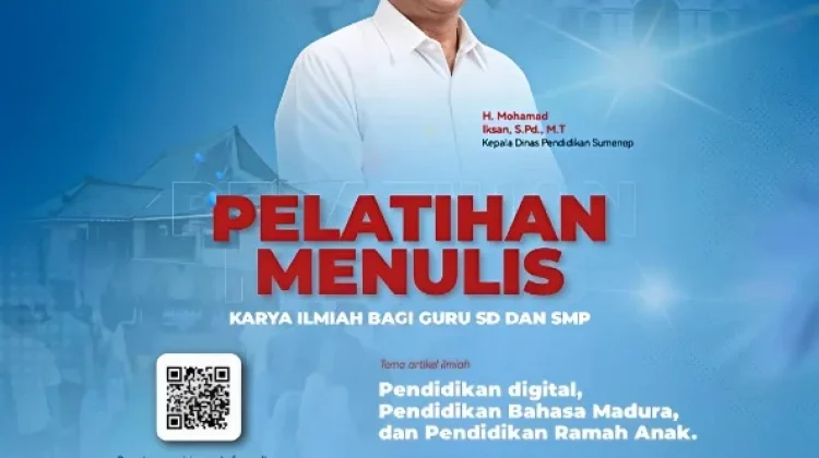 Disdik Sumenep Dorong Guru Produktif Menulis Karya Ilmiah