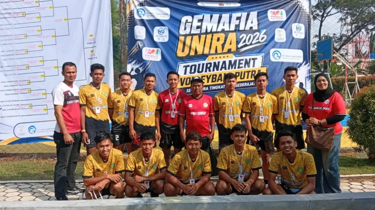 Tim Voli SMKN 1 Sumenep Lolos Babak Empat Besar Turnamen Gema FIA Unira