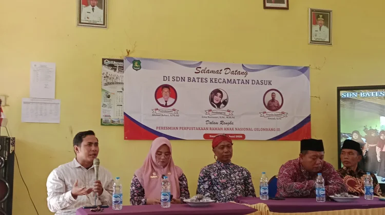 SDN Bates Hidupkan Budaya Baca melalui Perpustakaan Ramah Anak Nasional