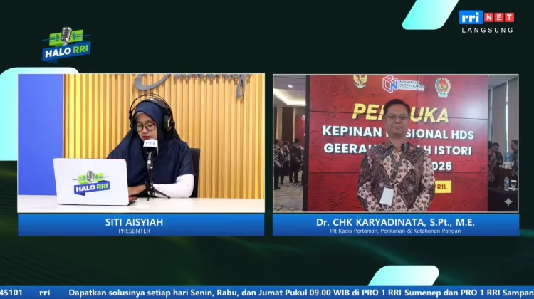 Halo RRI: Warga Pangeleyan Keluhkan Beras Bantuan Berwarna Kuning