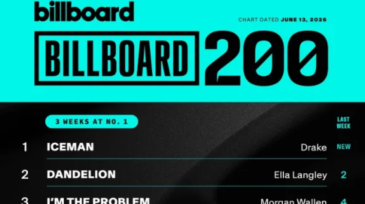 Drake Tiga Pekan di Puncak "Billboard 200"