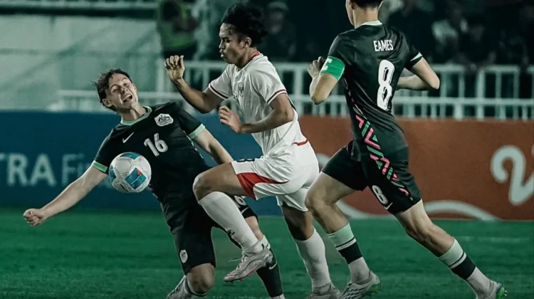 Babak Pertama, Indonesia Imbangi Australia 0-0 di Semifinal